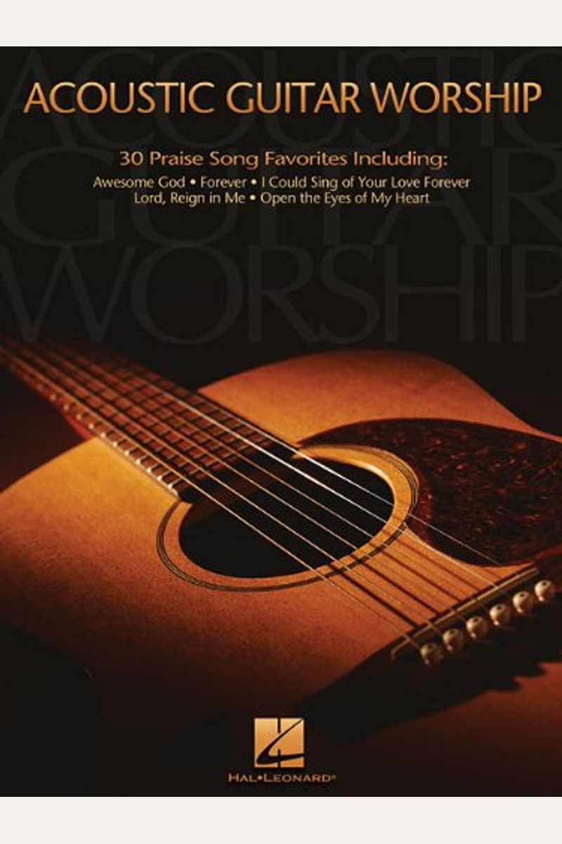 Buy Acoustic Guitar Worship Book By Hal L Corp