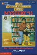 Mary Anne And The Library Mystery Babysitters Club Mysteries No
