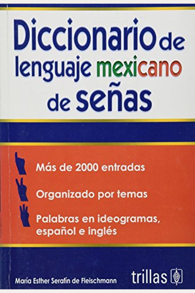 Buy Diccionario de lenguaje mexicano de senas Dictionary of Mexican