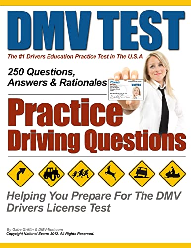 Buy Dmv Test Practice Driving Questions Book By: National Exams