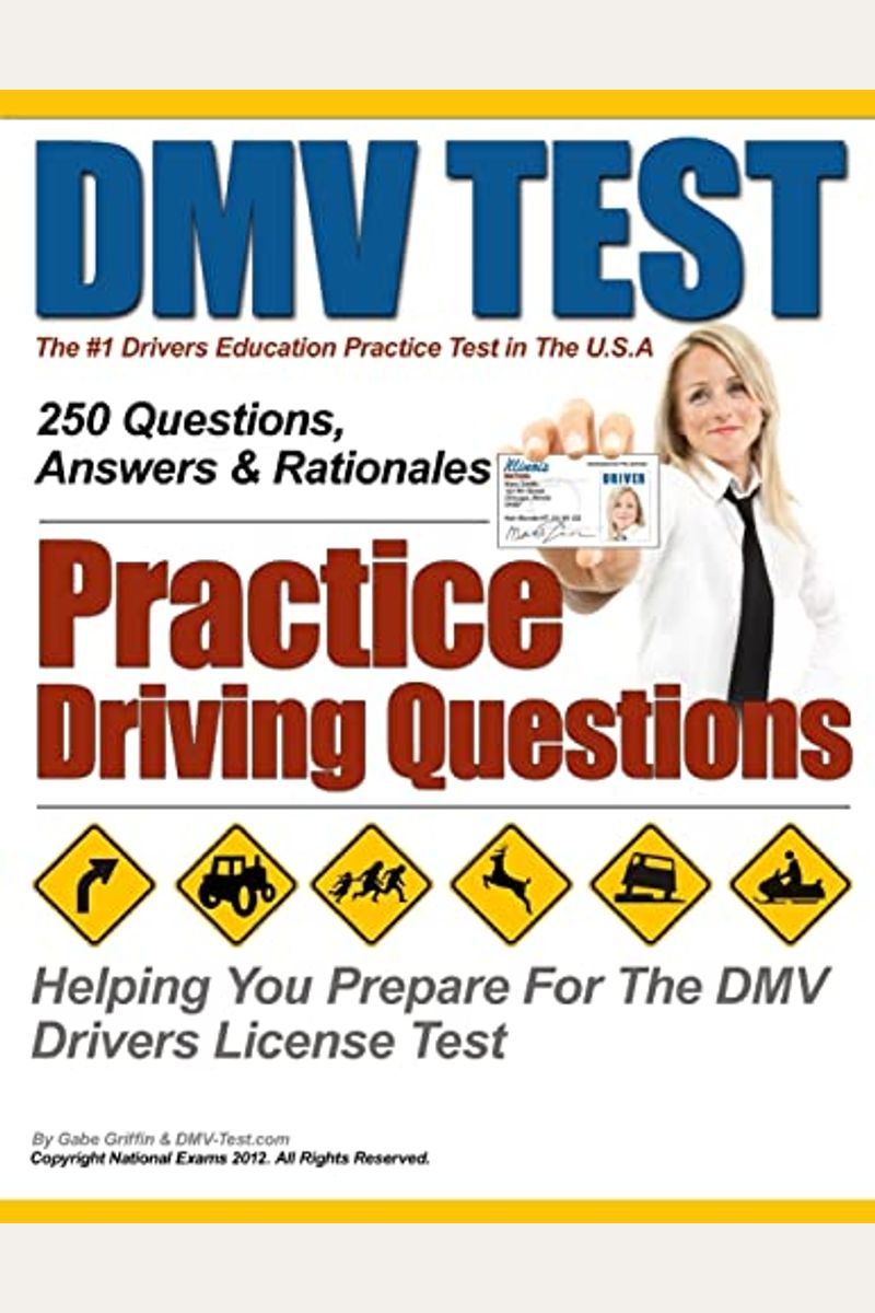 Buy Dmv Test Practice Driving Questions Book By National Exams