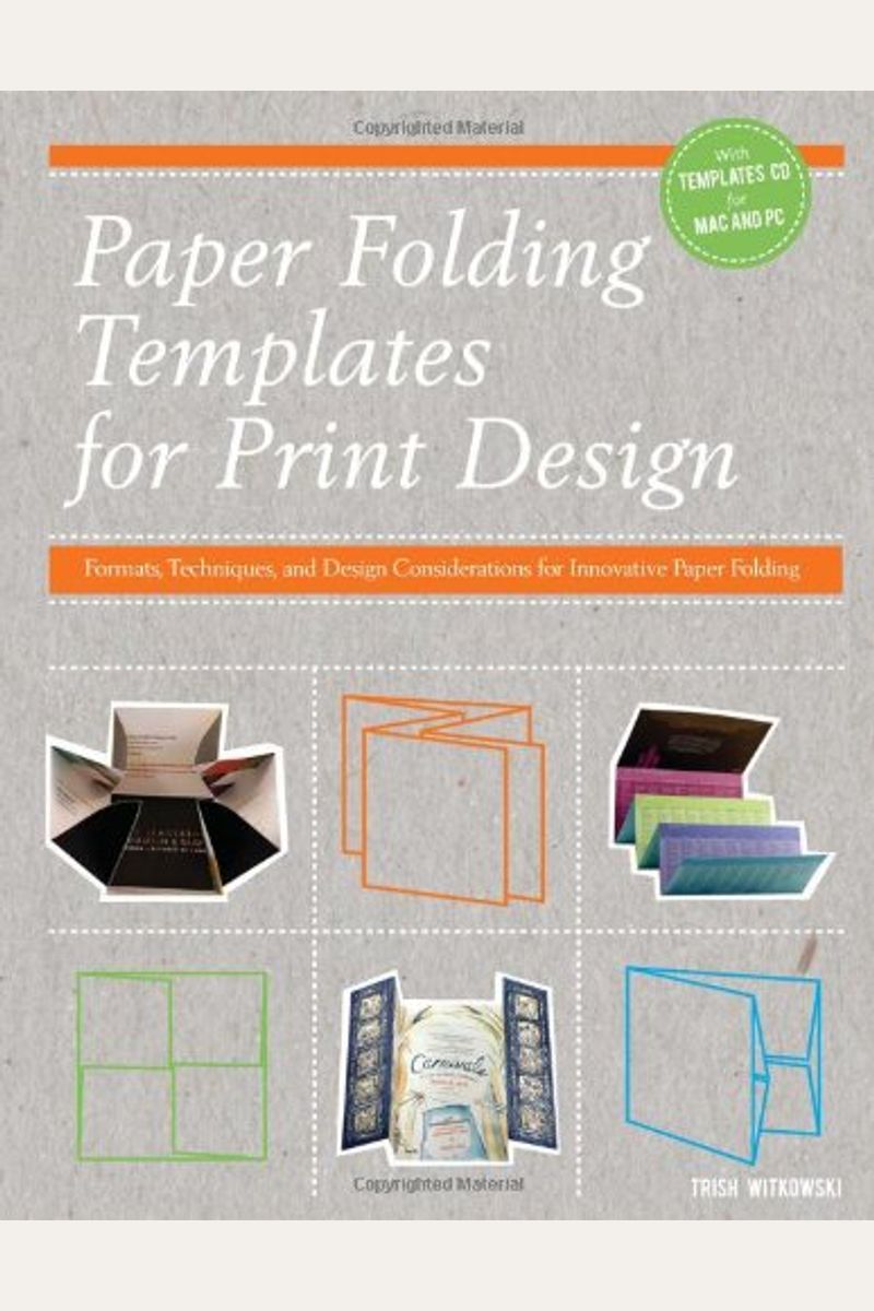 Buy Paper Folding Templates For Print Design Formats Techniques And ...