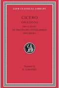 Pro Caelio. De Provinciis Consularibus. Pro Balbo