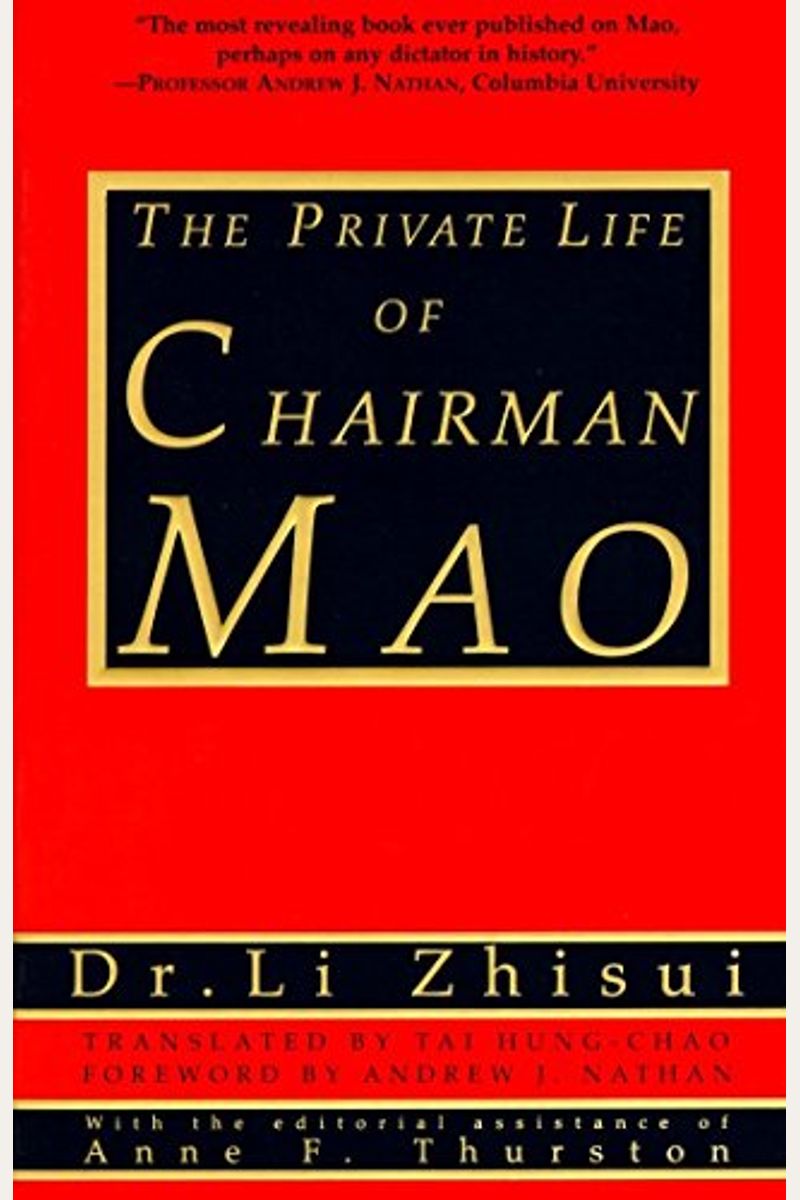 The Private Life Of Chairman Mao