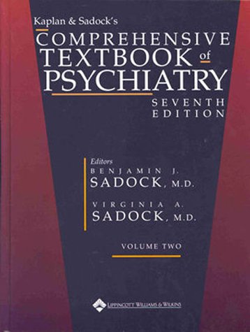 Buy Kaplan And Sadock's Comprehensive Textbook Of Psychiatry Book By ...