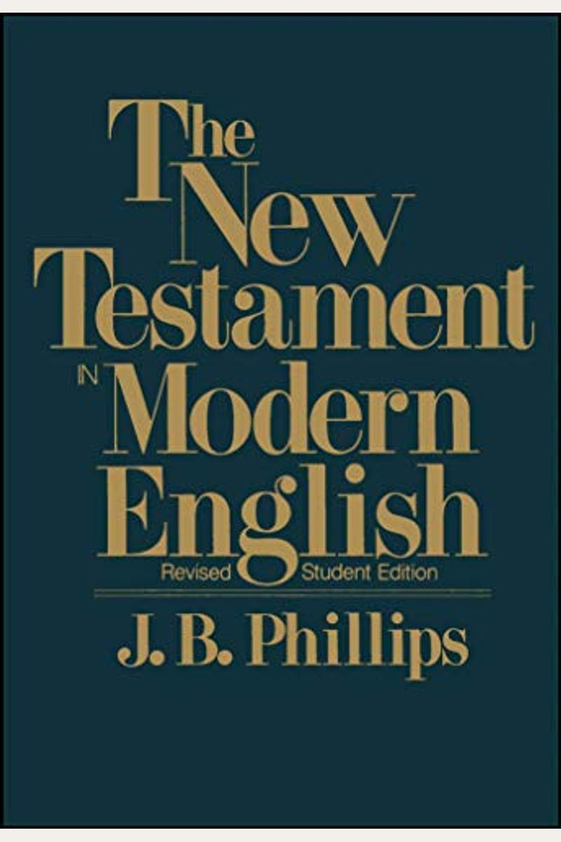 New Testament In Modern English-Oe