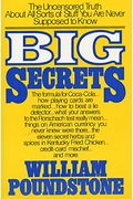 Big Secrets: The Uncensored Truth About All Sorts Of Stuff You Are Never Supposed To Know
