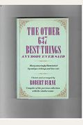 The Other 637 Best Things Anybody Ever Said: Many Amusingly Illuminated By Antique Etchings And Line Cuts