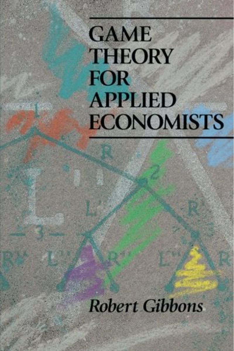Game Theory For Applied Economists