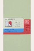 Moleskine Chapters Journal, Slim Pocket, Dotted, Mist Green, Soft Cover (3 X 5.5)