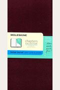 Moleskine Chapters Journal, Slim Medium, Dotted, Plum Purple, Soft Cover (3.75 X 7)