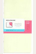 Moleskine Chapters Journal, Slim Medium, Dotted, Mist Green, Soft Cover (3.75 X 7)