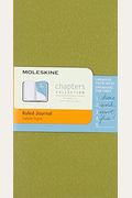 Moleskine Chapters Journal, Slim Pocket, Ruled, Tawny Olive, Soft Cover (3 X 5.5)