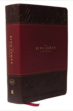 The King James Study Bible, Imitation Leather, Burgundy, Full-Color Edition The King James Study Bible, Imitation Leather, Burgundy, Full-Color Edition