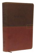 Nkjv, Know The Word Study Bible, Imitation Leather, Brown/Caramel, Red Letter Edition: Gain A Greater Understanding Of The Bible Book By Book, Verse B