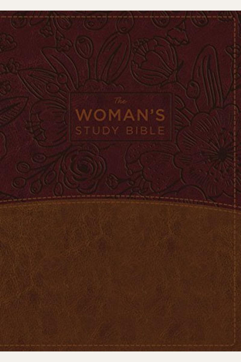 The Nkjv, Woman's Study Bible, Fully Revised, Imitation Leather, Brown/Burgundy, Full-Color: Receiving God's Truth For Balance, Hope, And Transformati