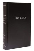 Niv, Personal Size Bible, Large Print, Leathersoft, Black, Red Letter Edition, Comfort Print