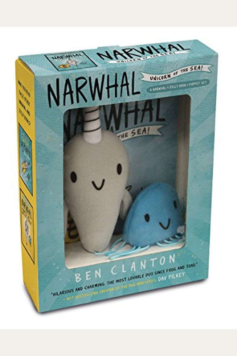 Narwhal And Jelly Book 1 And Puppet Set [With Plush]