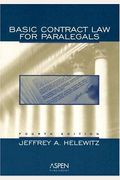 Basic Contract Law For Paralegals