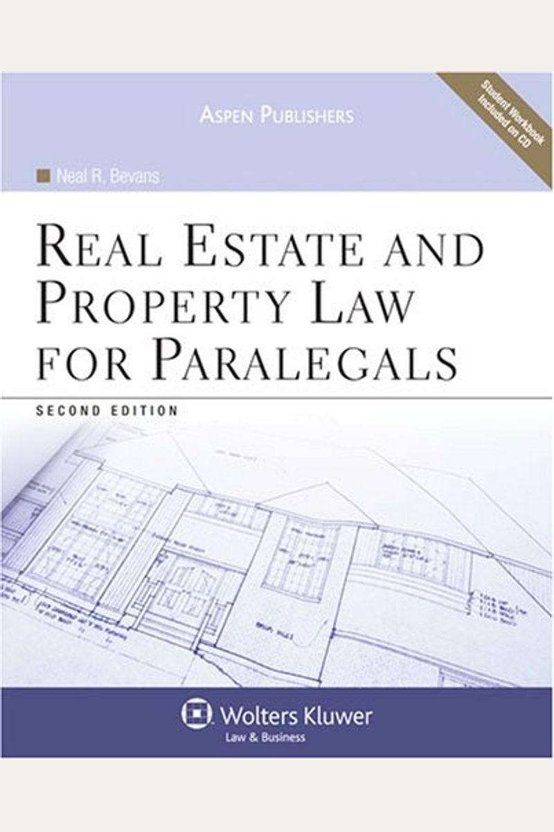 Real Estate And Property Law For Paralegals [With Cdrom]