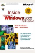 Inside Microsoft Windows 2000, Third Edition [With Cdrom]
