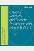 Creating Research And Scientific Documents Using Microsoft Word