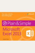 Microsoft Excel 2013 Plain & Simple