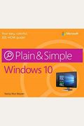 Windows 10 Plain & Simple