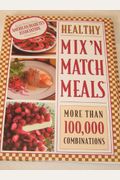 Healthy Mix N Match Meals More  Combinations