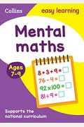 Collins Easy Learning Age 7-11 -- Mental Maths Ages 7-9: New Edition