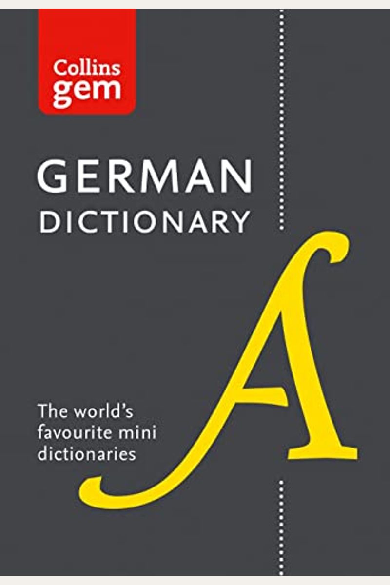 Buy Collins Gem German Dictionary Book By Collins Dictionaries