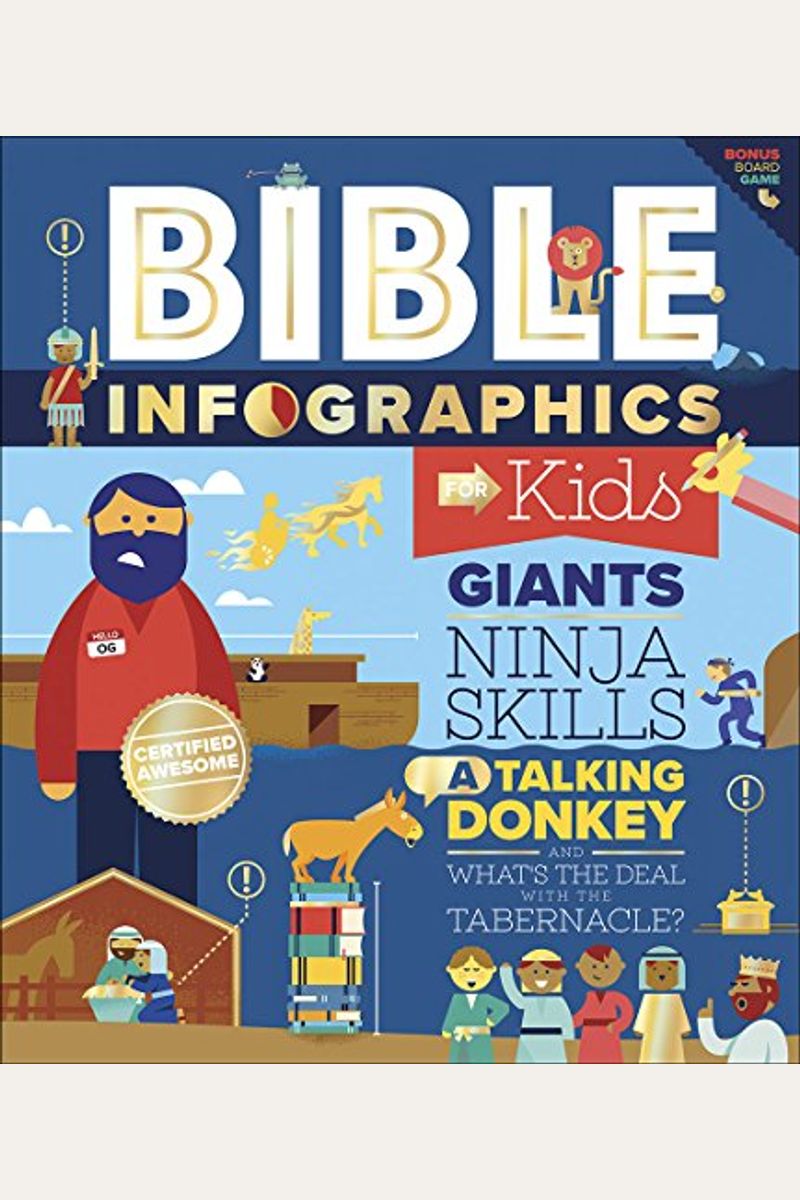 Bible Infographics For Kids: Giants, Ninja Skills, A Talking Donkey, And What's The Deal With The Tabernacle?
