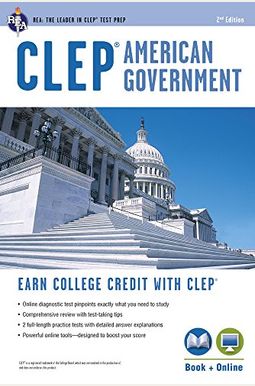 Clep(R) American Government Book + Online Clep(R) American Government Book + Online