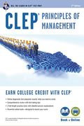 Clep(r) Principles of Management Book + Online