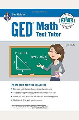 Buy Ged Math Test Tutor, For The 2024-2025 Ged Test, 2nd Edition: All The Tools You Need To 