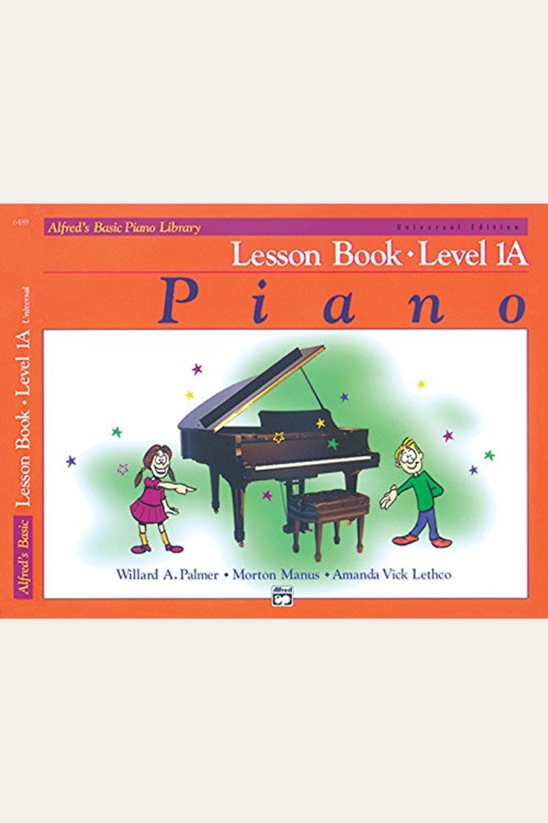 Alfred's Basic Piano Library Lesson Book, Bk 1a: Book & Cd