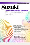 Suzuki Viola School MIDI Disk Acc./CD-Rom, Vol 1: MIDI Disk & CD-ROM [With CDROM and MIDI Disk]