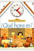 Que Hora Es? / Telling the Time (Spanish Edition)