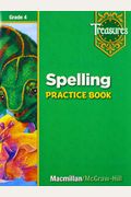 Spelling Practice Book: Grade 4 (Treasures)