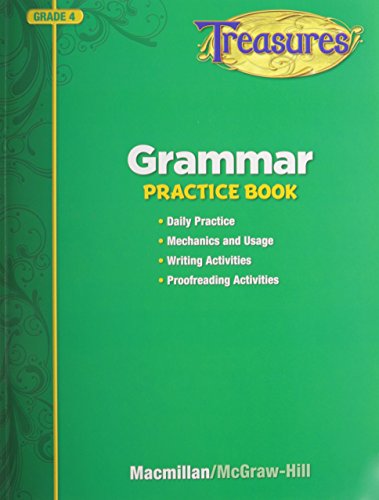 Buy Treasures Grammar Practice Book, Grade 4 Book By: Glencoe