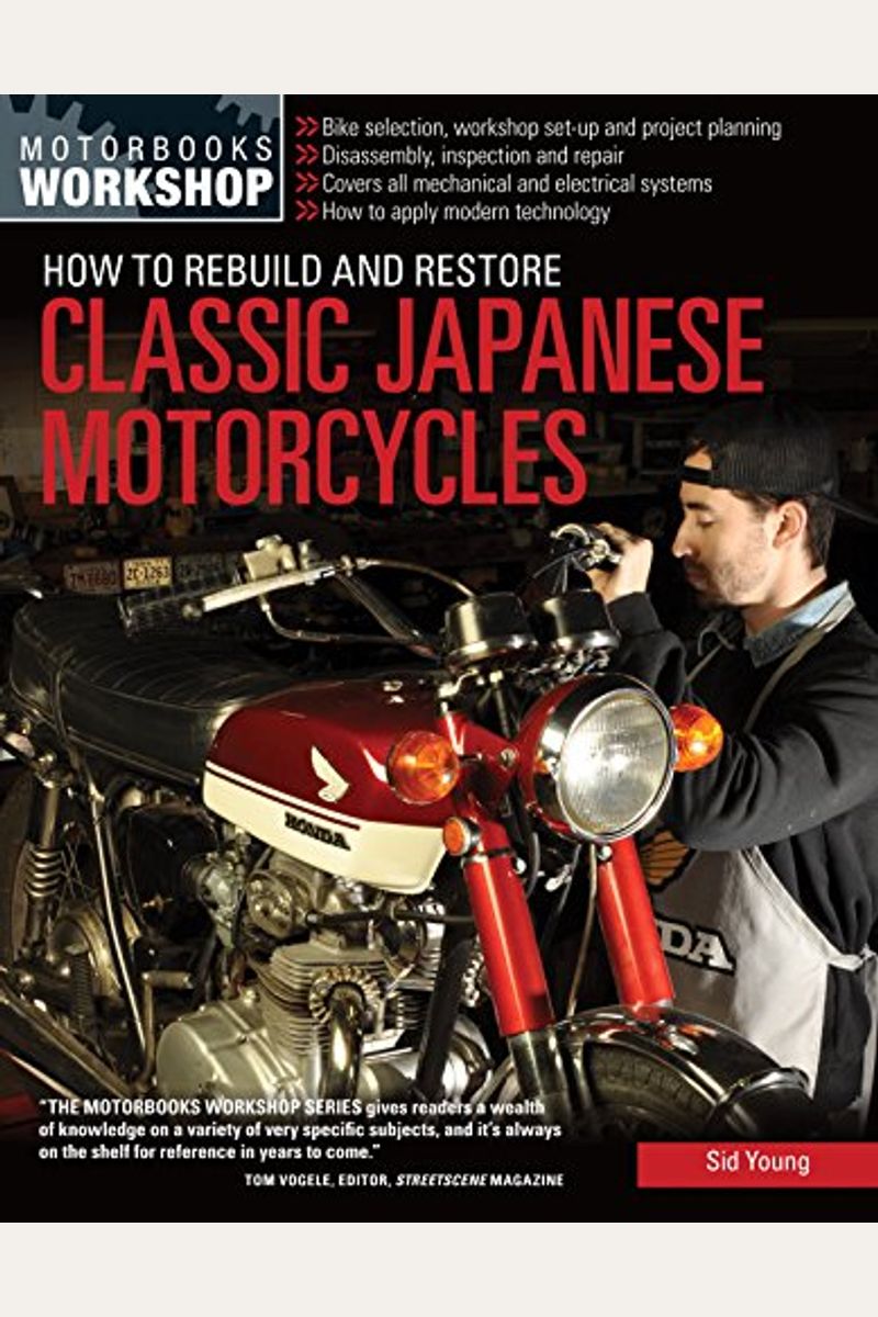 How To Rebuild And Restore Classic Japanese Motorcycles