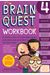 Brain Quest Workbook: 4th Grade [With Over 150 Stickers And Mini-Card Deck And Fold-Out 7 Continents, 1 World Poster]