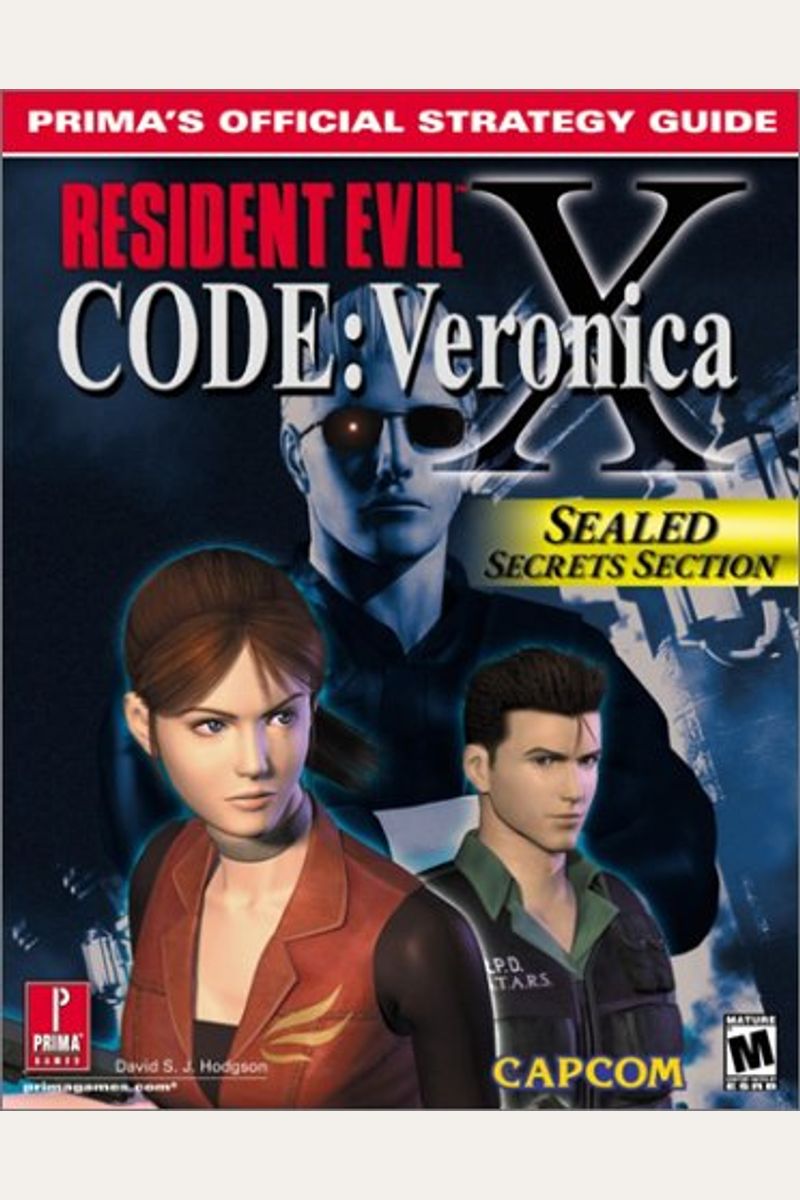 Buy Resident Evil Code Veronica X Primas Official Strategy Guide Book By David Hodgson 6233