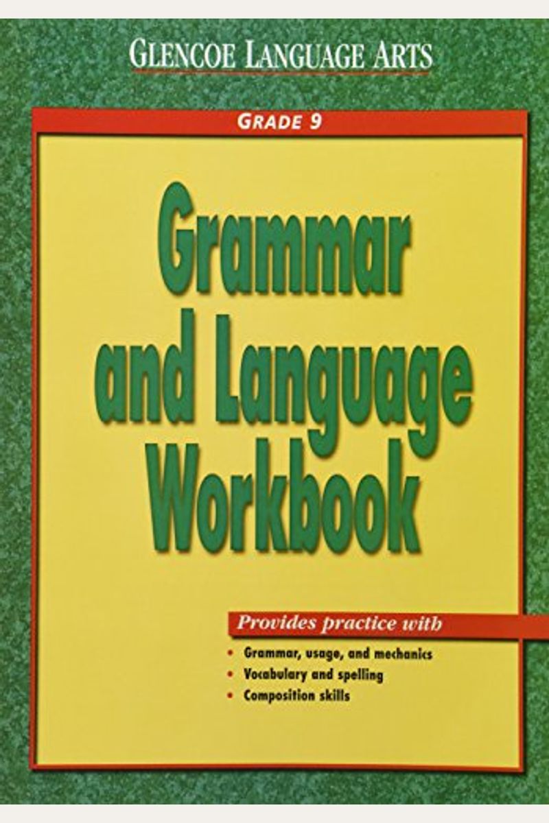 Language　Workbook　Grammar　Arts　By:　Grade　Buy　McGrawHillGlencoe　And　Glencoe　Language　Book
