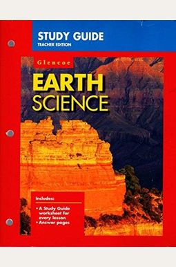 Buy Earth Science - Study Guide - Teacher Edition Book By: Glencoe