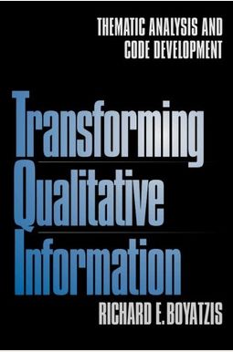 Transforming Qualitative Information: Thematic Analysis And Code Development Transforming Qualitative Information: Thematic Analysis And Code Development