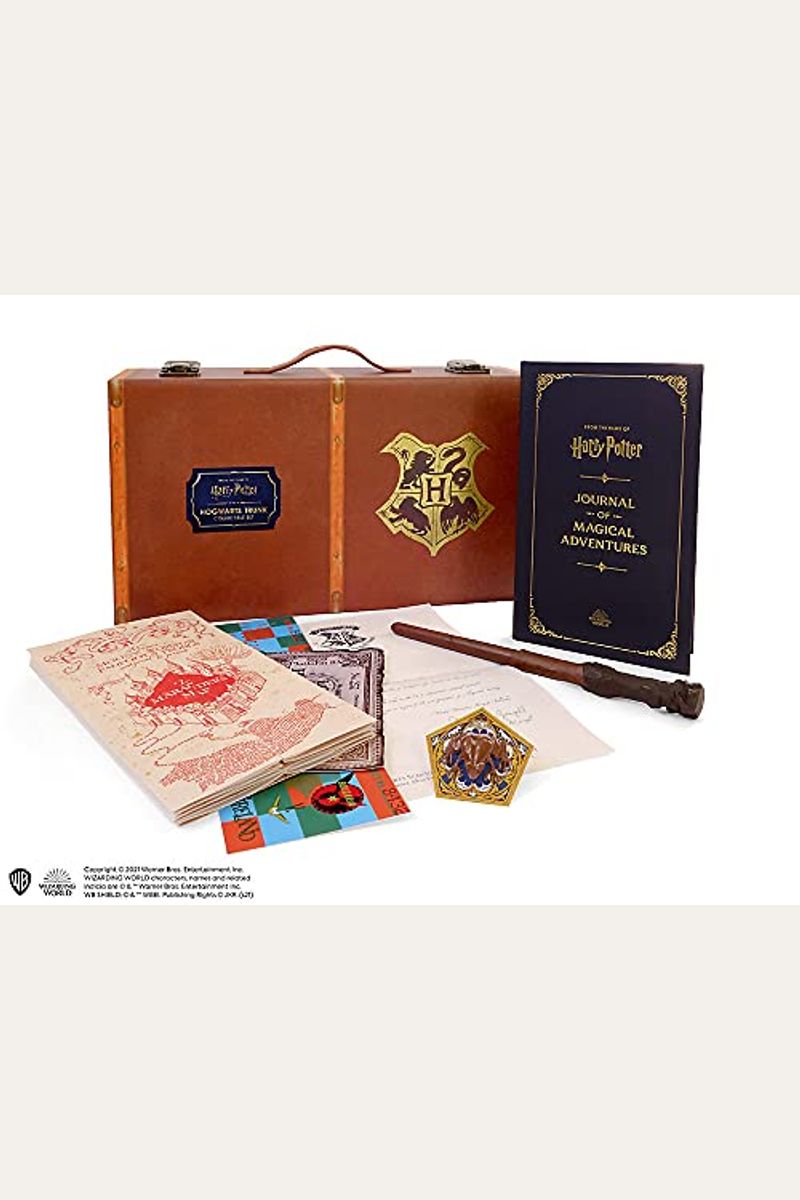 Buy Harry Potter Hogwarts Trunk Collectible Set Book By Lemke Donald