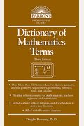 Dictionary of Mathematics Terms (Barron's Professional Guides)
