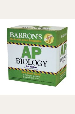 Barron's AP Biology Flash Cards Barron's AP Biology Flash Cards