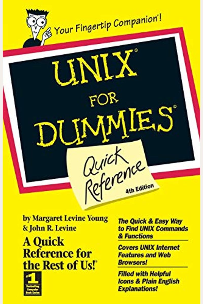 Unix for Dummies Quick Reference